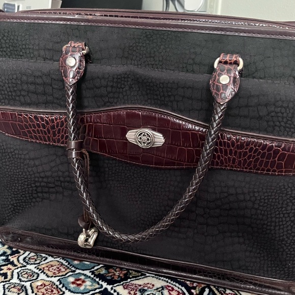 Brighton brown briefcase - Picture 3 of 9